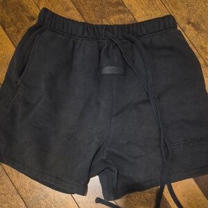 Essentials Limo Black Casual Shorts